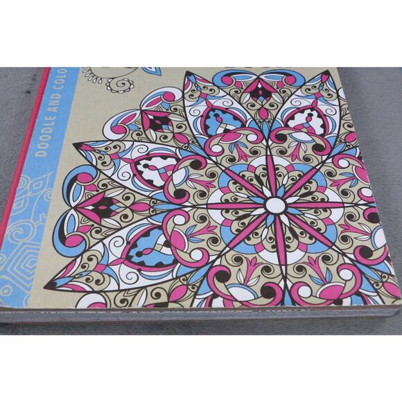 Creative Therapy Anti-Stress Coloring Book Adult Relaxation Mandala Art - Picture 8 of 9